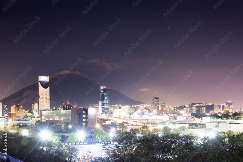 夜晚的城市