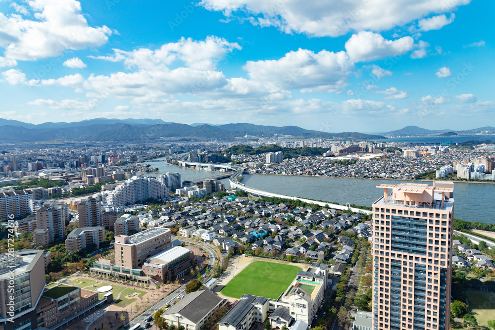 都市風景　福岡市