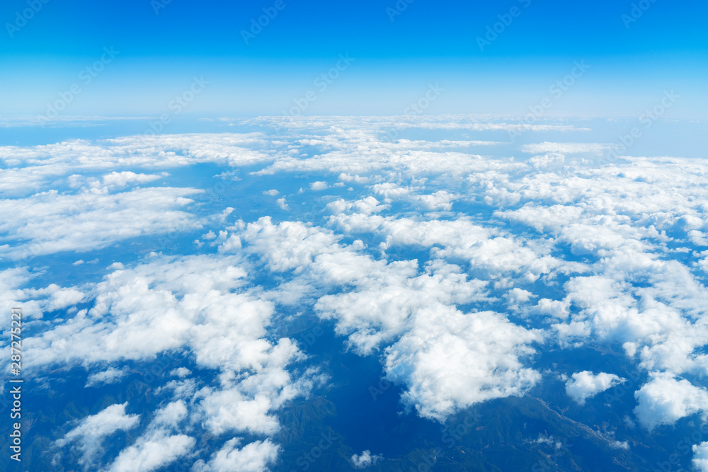 雲海　青空