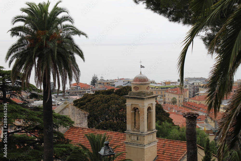 滨海大道，Pigna San remo，仙人掌