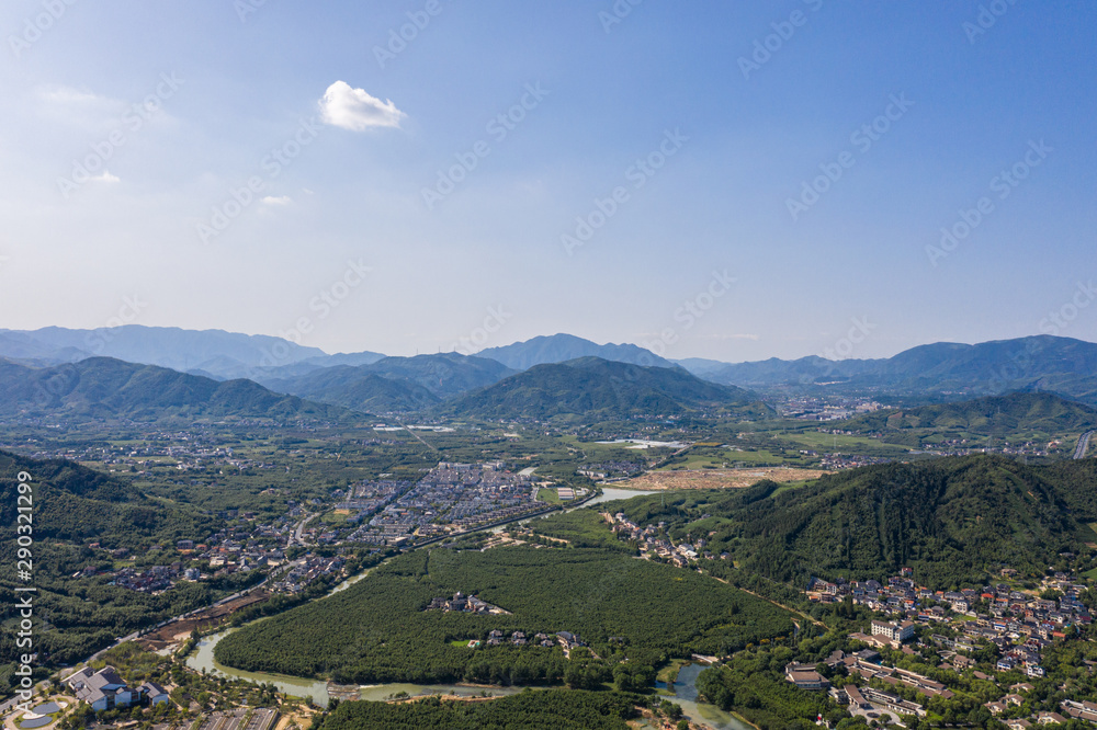 village in mountain