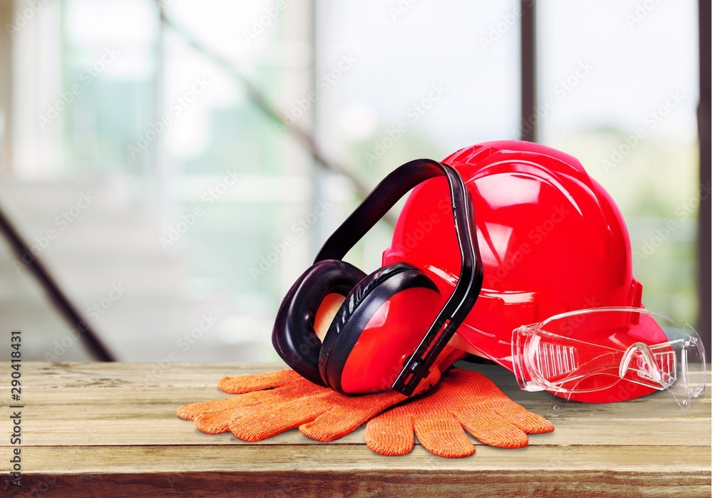 Safety Equipment - Helmet, Goggles, Ear Protection