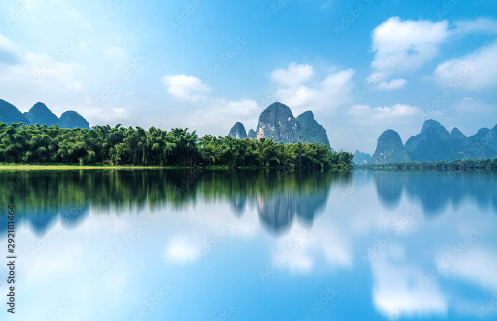 The Beautiful Landscape and Natural Landscape of Guilin