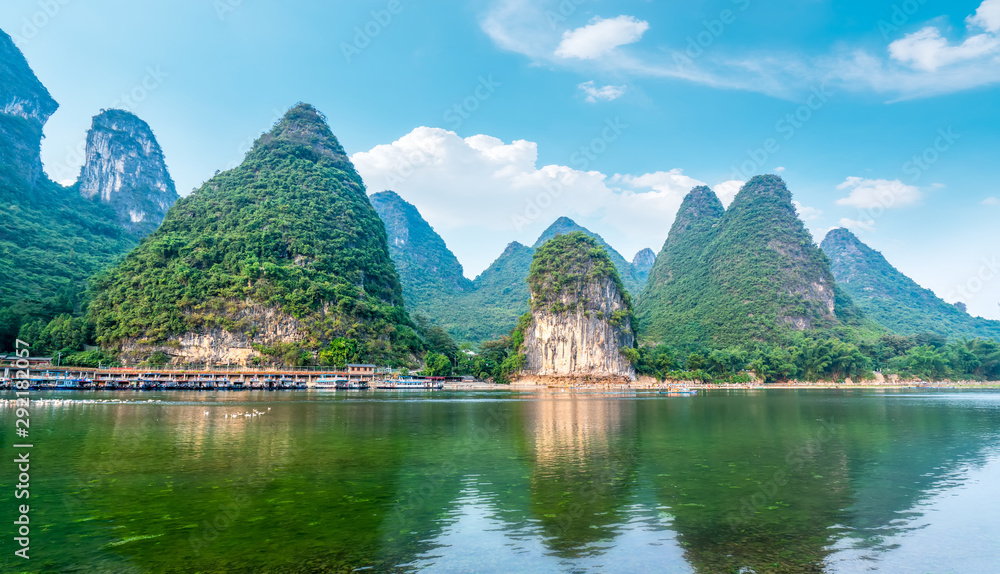 The Beautiful Landscape and Natural Landscape of Guilin