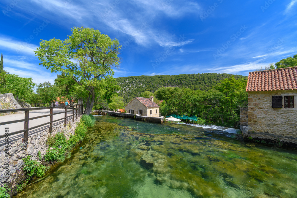 Wodospady Krka, Chorwacja