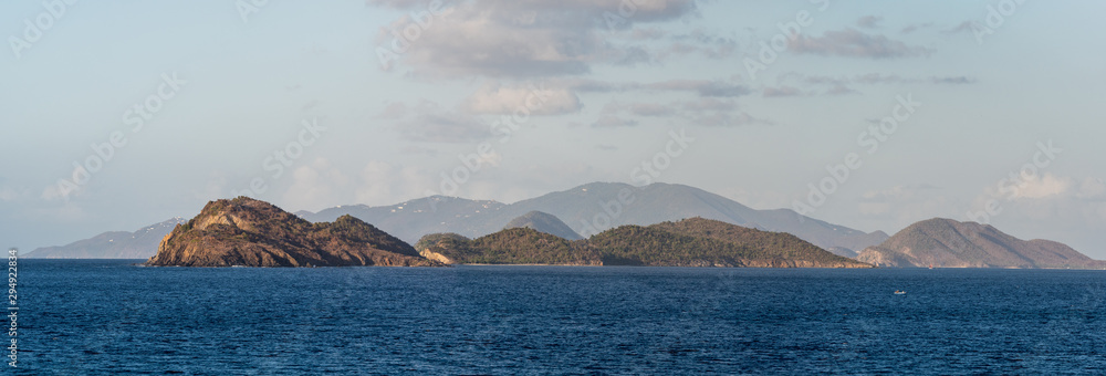 加勒比海和维尔京群岛全景