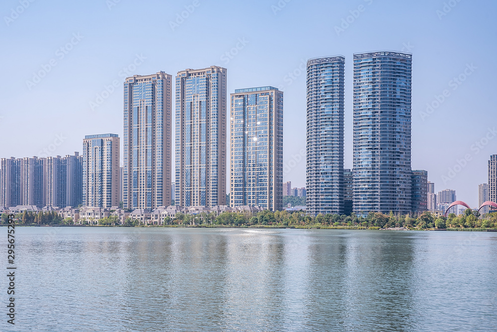 梅溪湖城市岛观景台与长沙市集约型房地产建设，