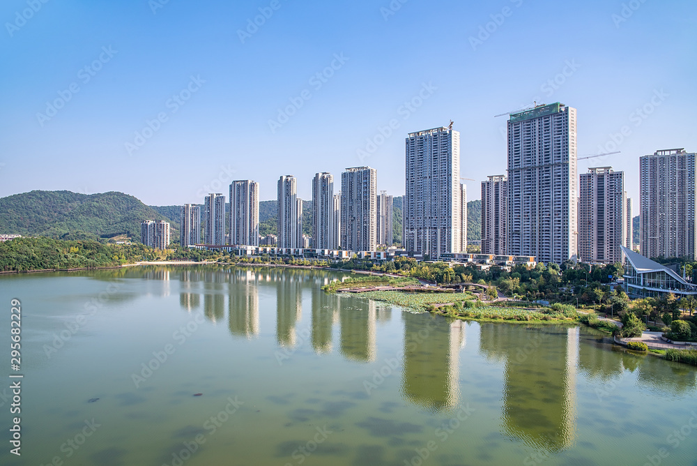 梅溪湖城市岛观景台与长沙市集约型房地产建设，