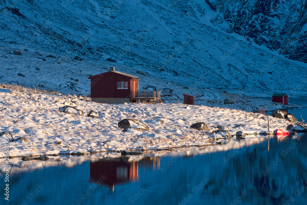 The Lofoten Islands Norway is known for excellent fishing, nature attractions such as the northern l