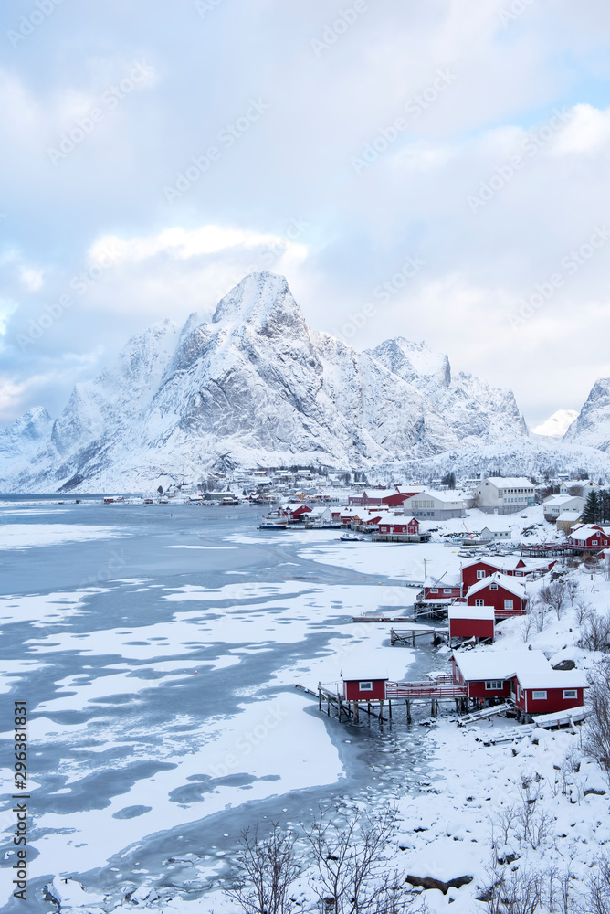 The Lofoten Islands Norway is known for excellent fishing, nature attractions such as the northern l