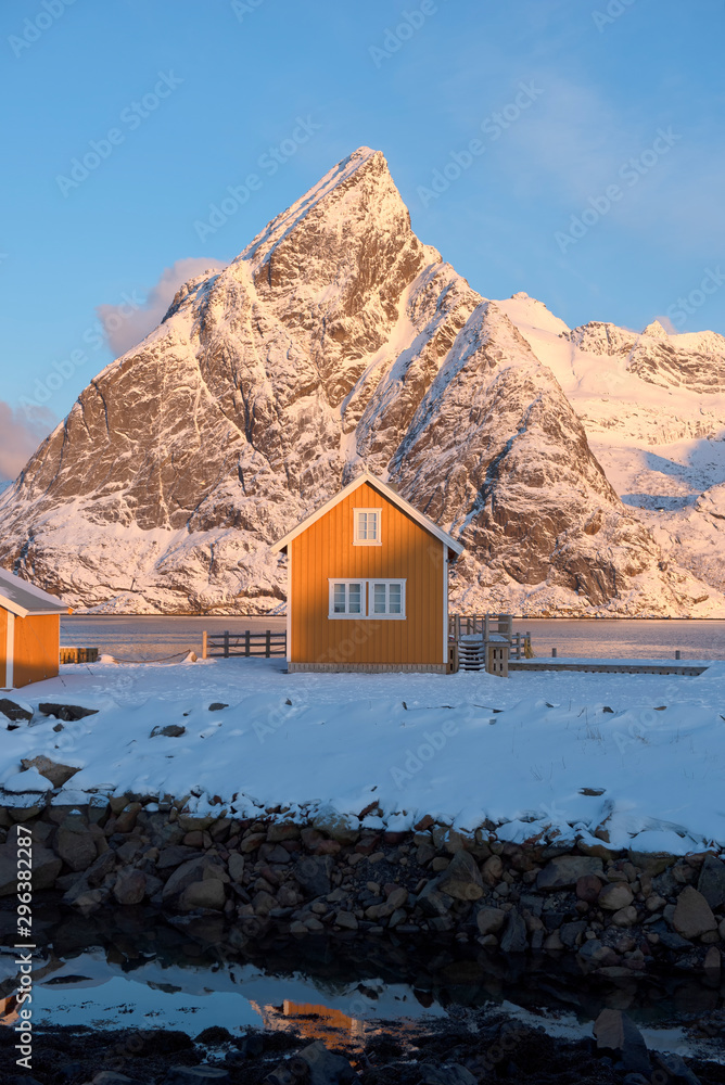 The Lofoten Islands Norway is known for excellent fishing, nature attractions such as the northern l