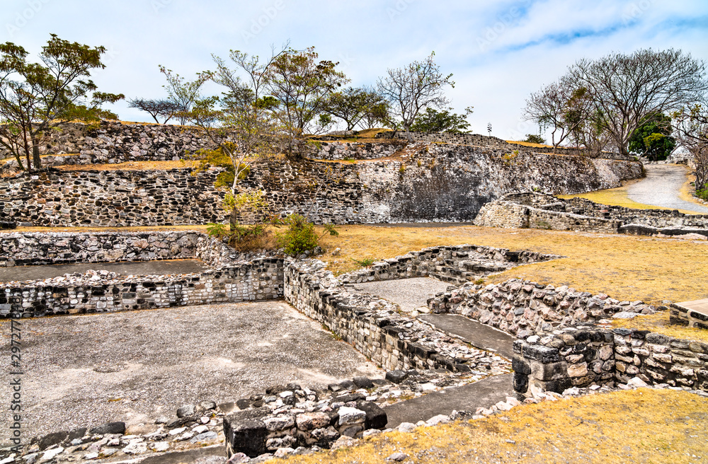 Xochicalco archaeological site in Mexico