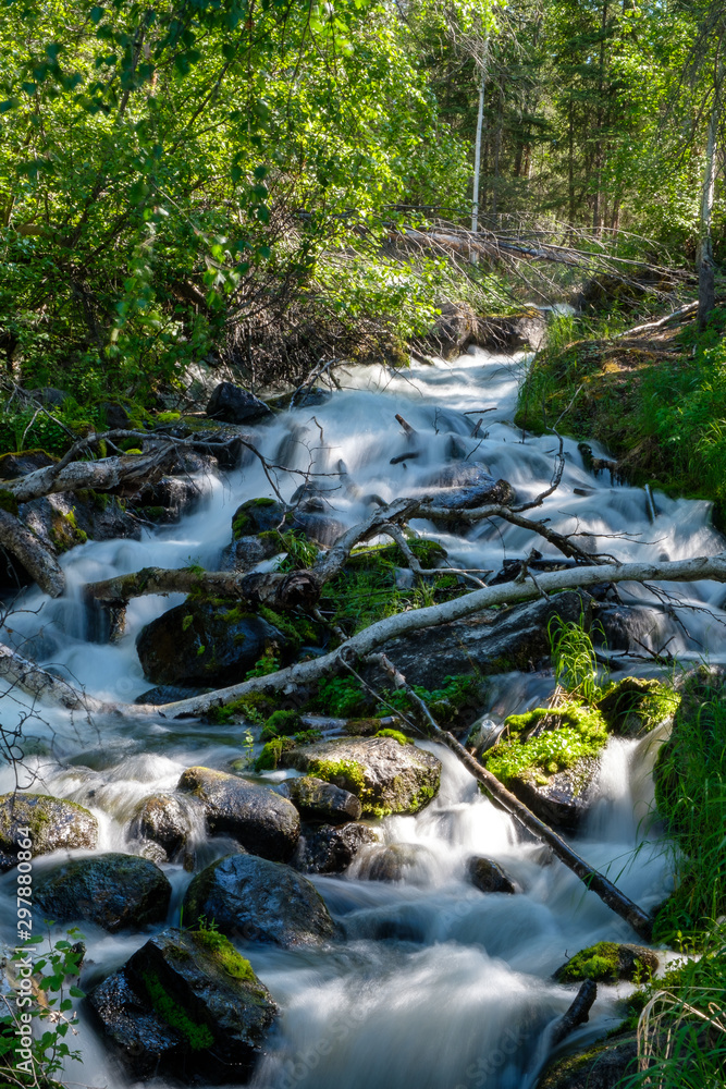 Beautiful Cameron Falls, Northwest Territories