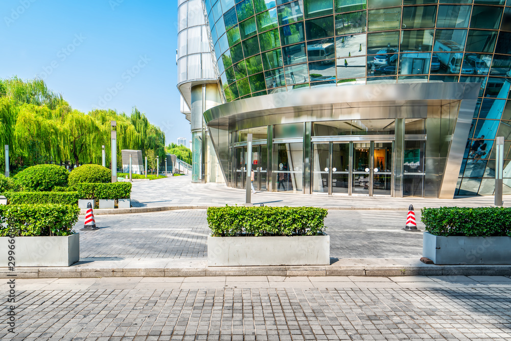 建筑商业区城建办公理念