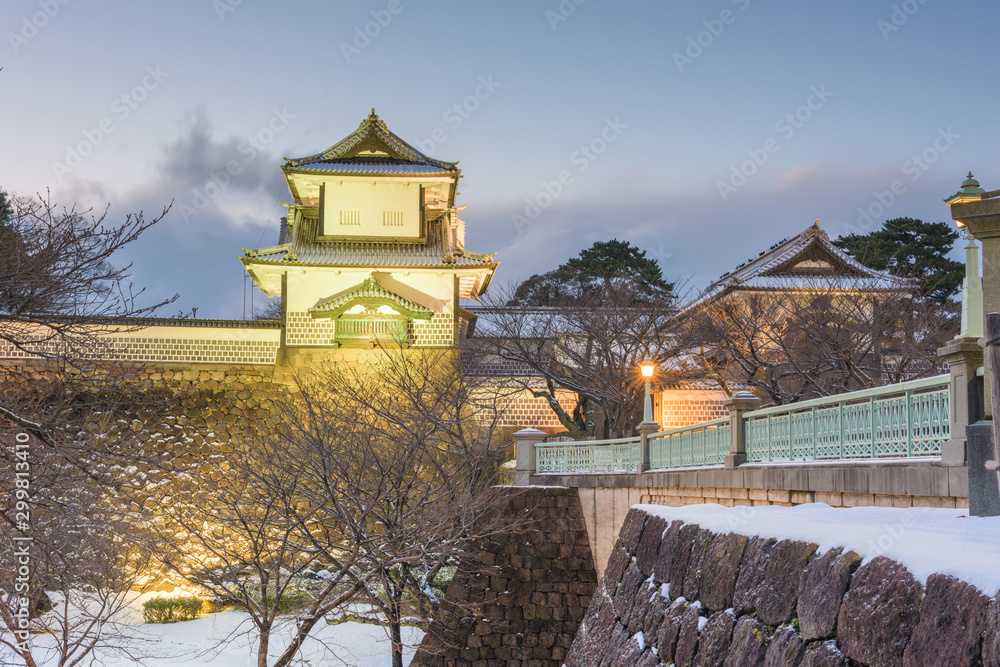 日本金泽，金泽城堡