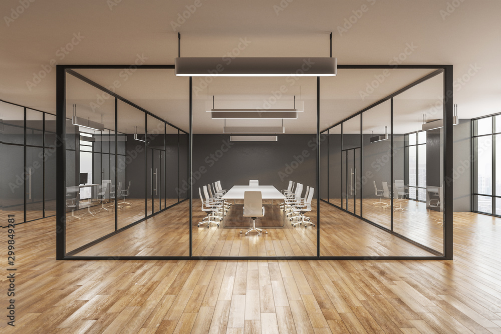 Modern meeting room