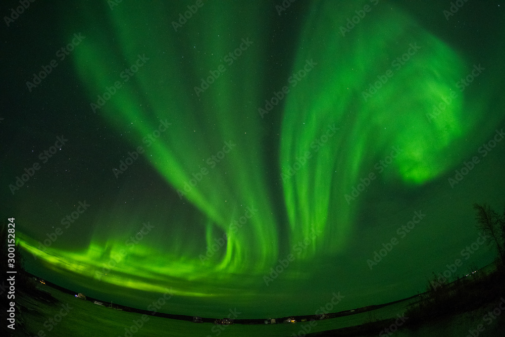 カナダ イエローナイフのオーロラブレーク Canada Yellowknife Aurora 