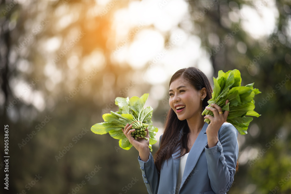 农业领域的农学家，蔬菜农场的女商人