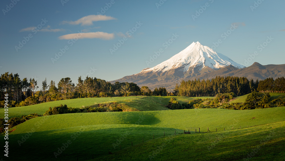 塔拉纳基山农田