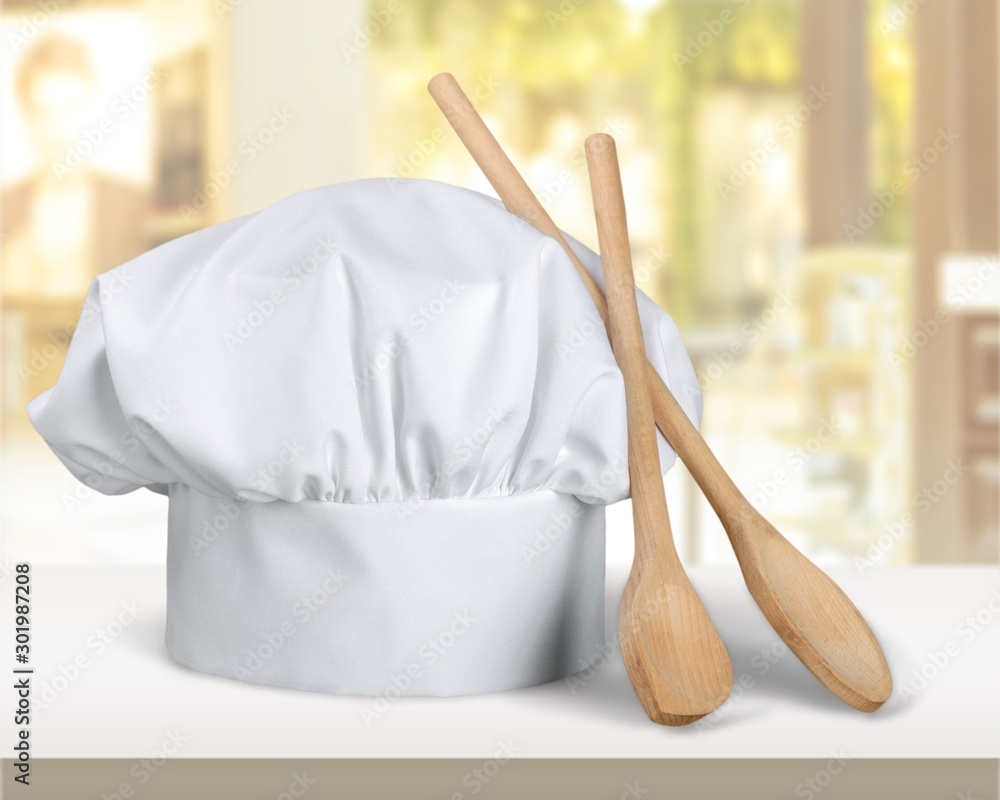 Chef Hat with Wooden Spoons