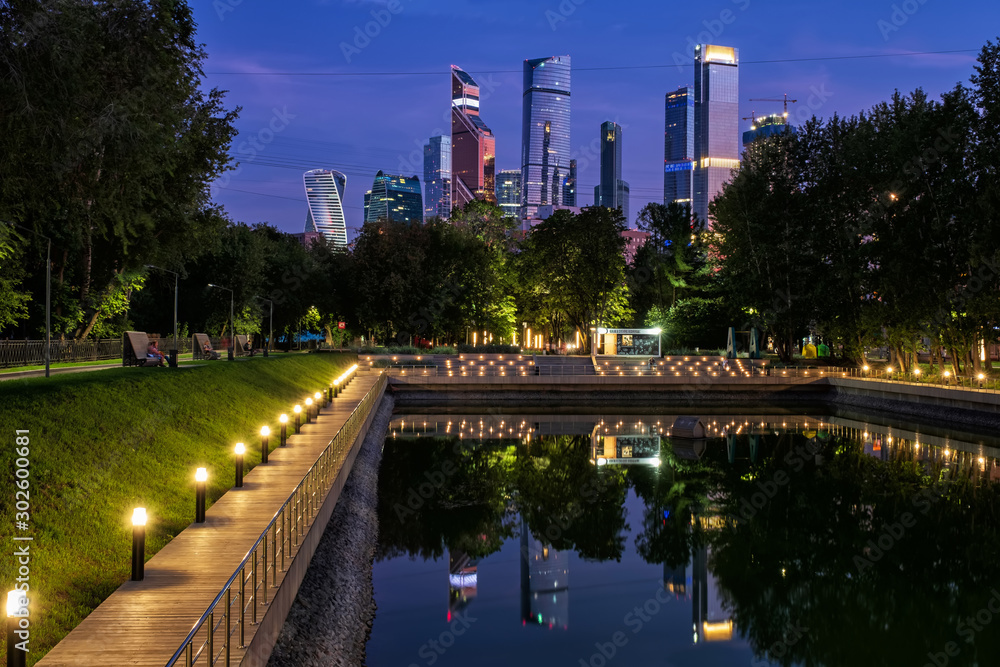 夜晚的城市