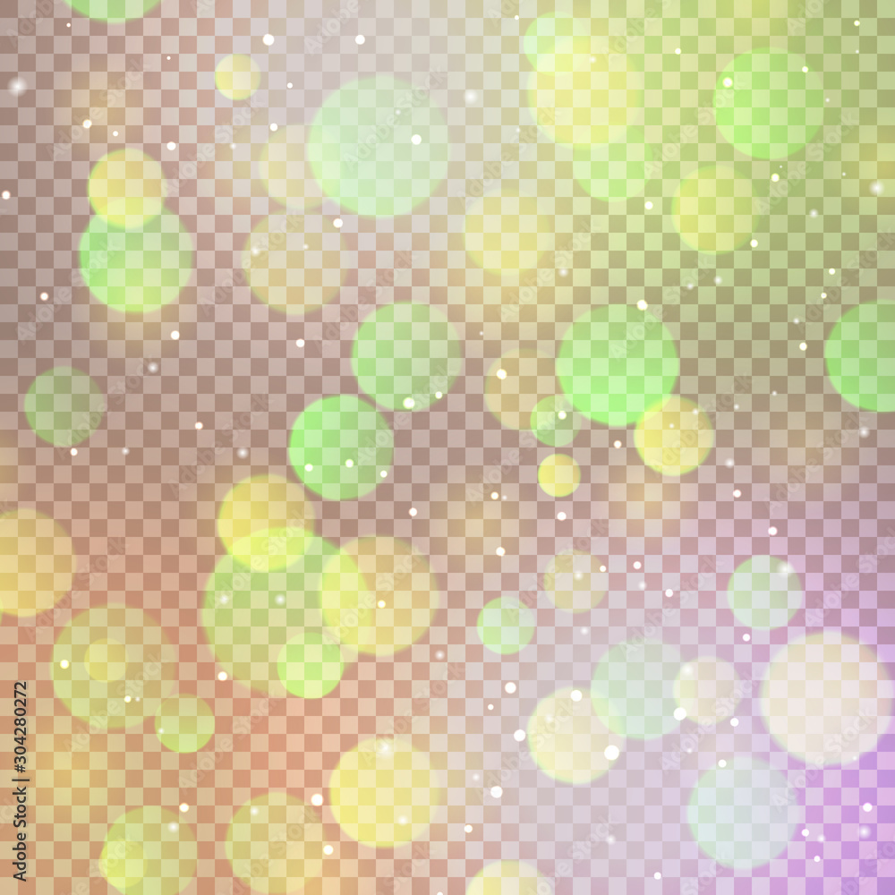 Vintage style blurred background in soft colors. Bright glitter lights backdrop use for banners deco