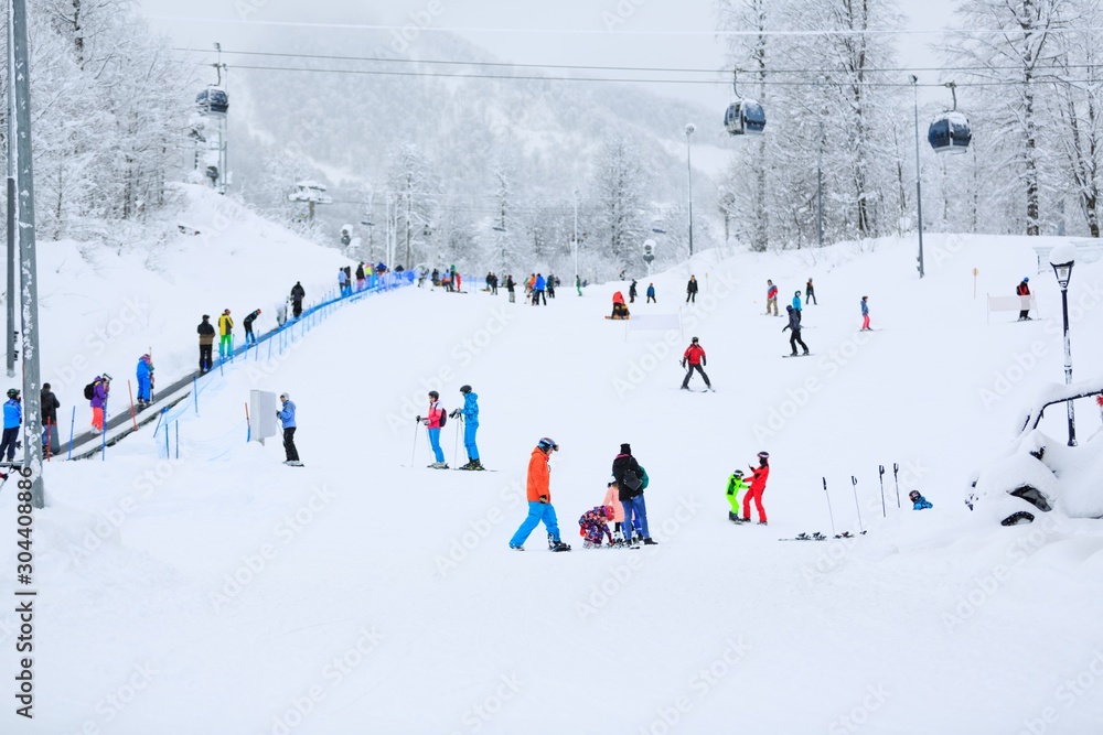 滑雪