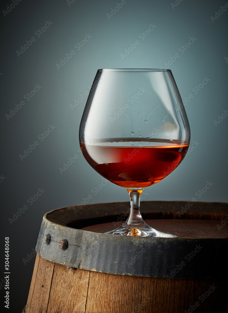 glass of cognac