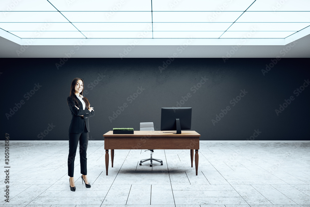 Businesswoman in modern office