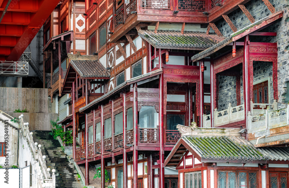 Chongqing Hongyadong Ancient Building