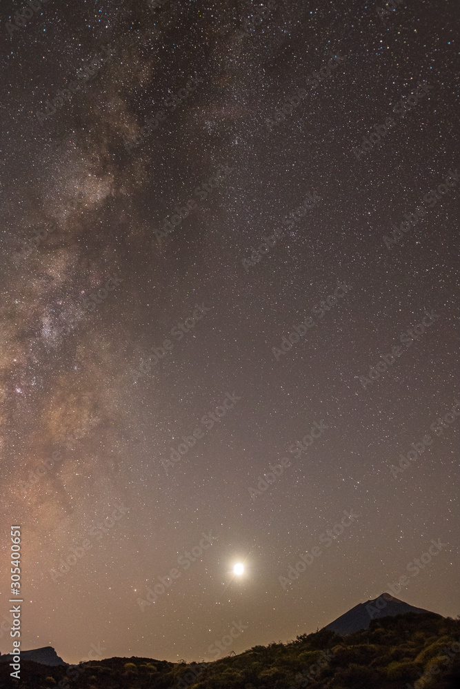 Milky Way - Teide at Tenerife 3