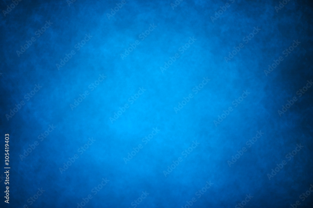 Blue Christmas background with snowflakes