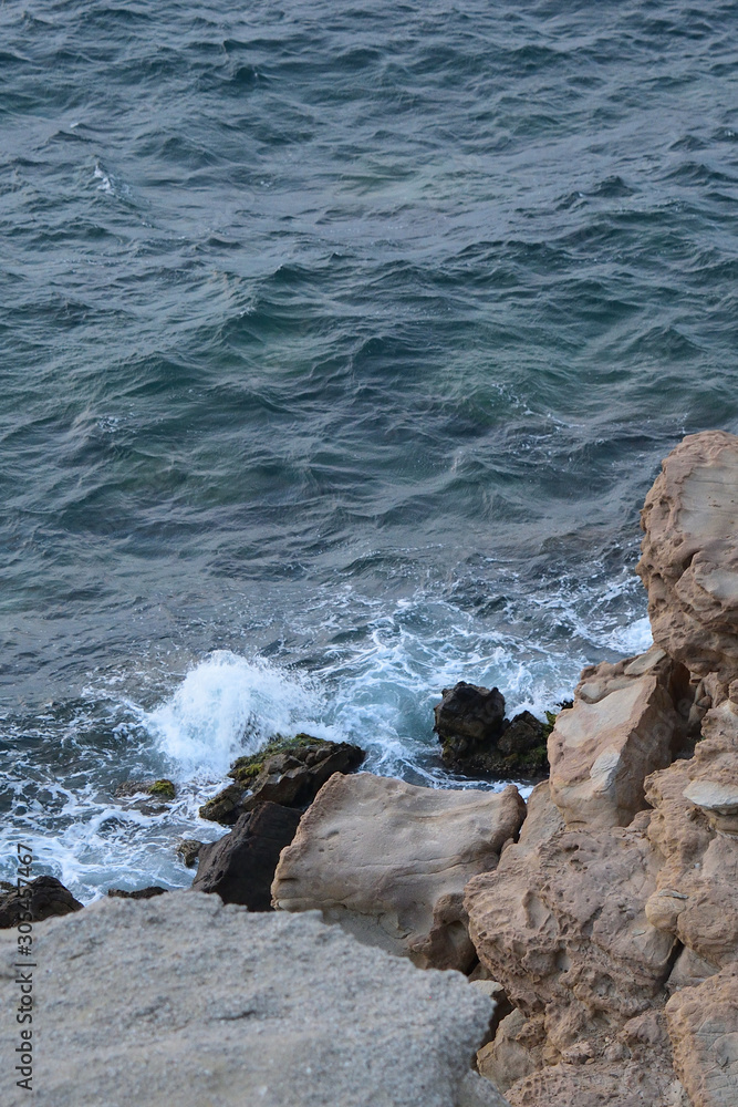 土耳其爱琴海Gokceada岛的海景