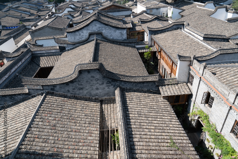 Ancient residential buildings in Fuzhou