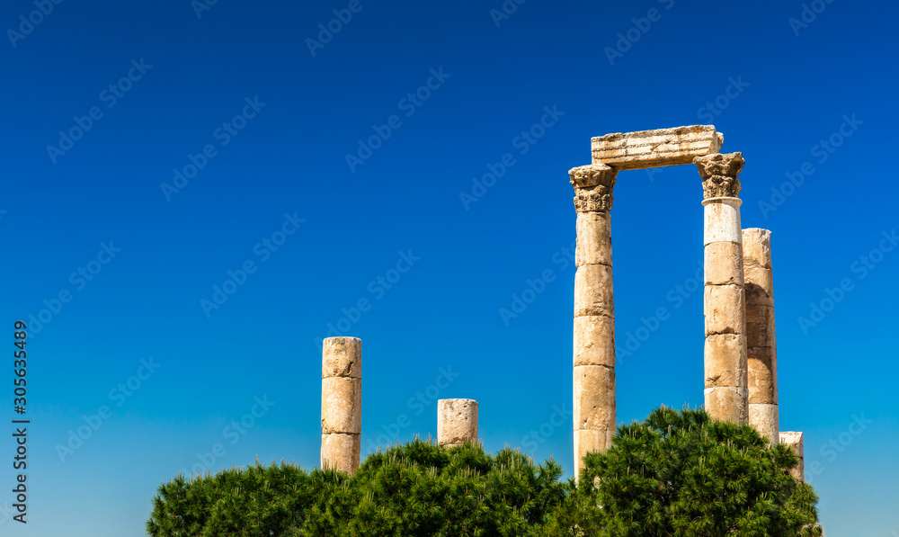 Temple of Hercules - Citadel of Amman