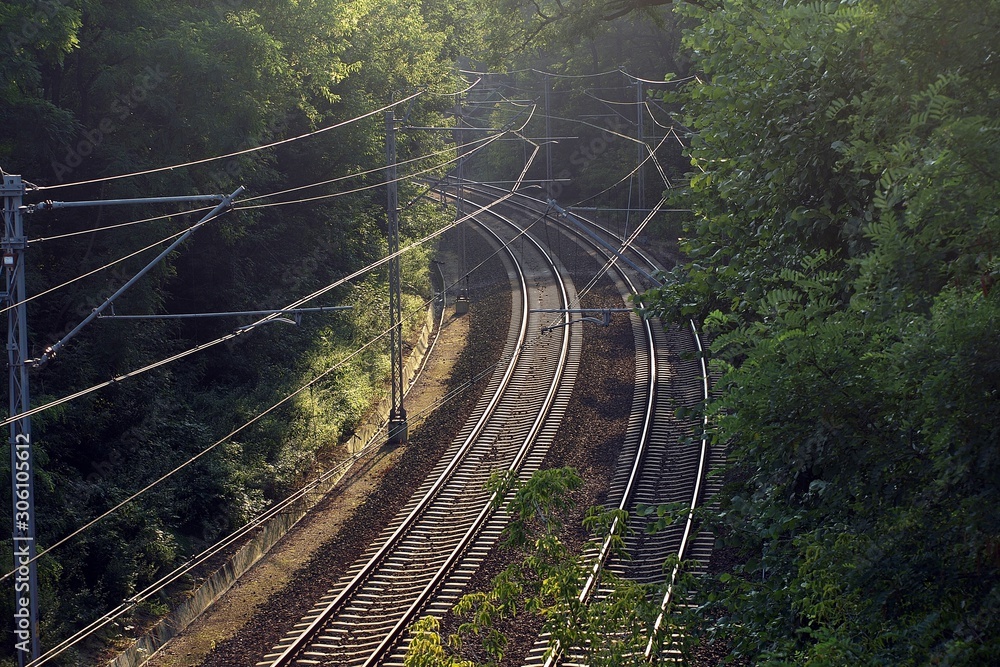 railway in mountains