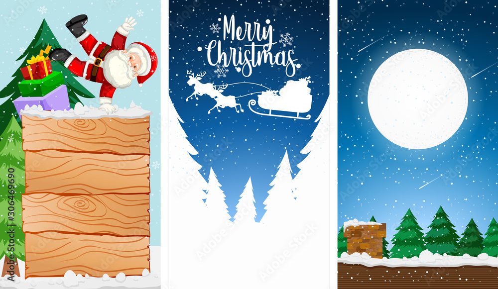 Background templates with christmas theme