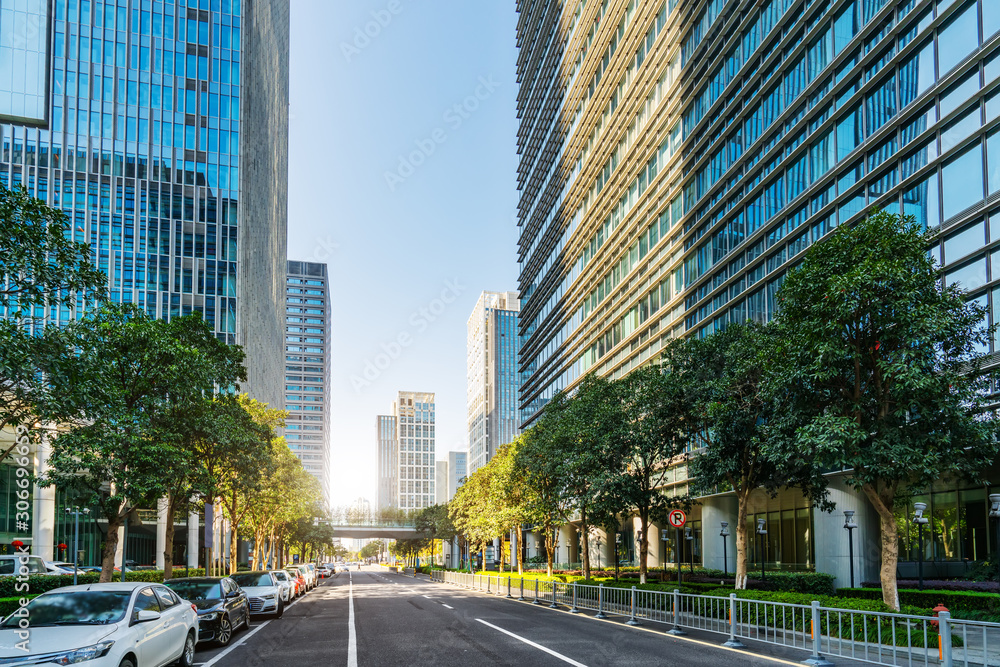 Ningbo City commercial building office building..