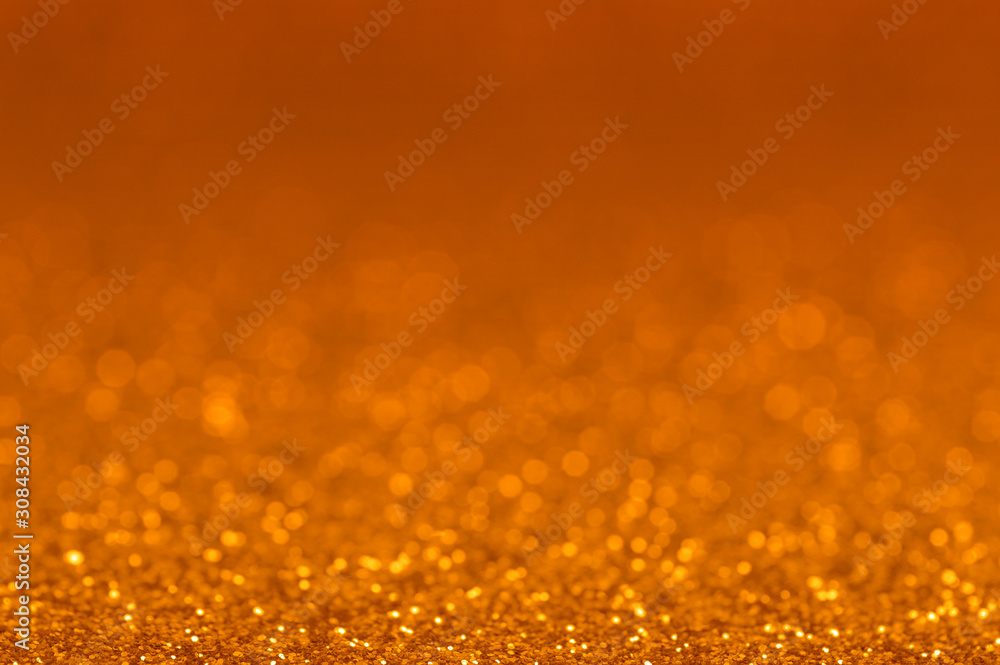 Christmas glowing golden background.