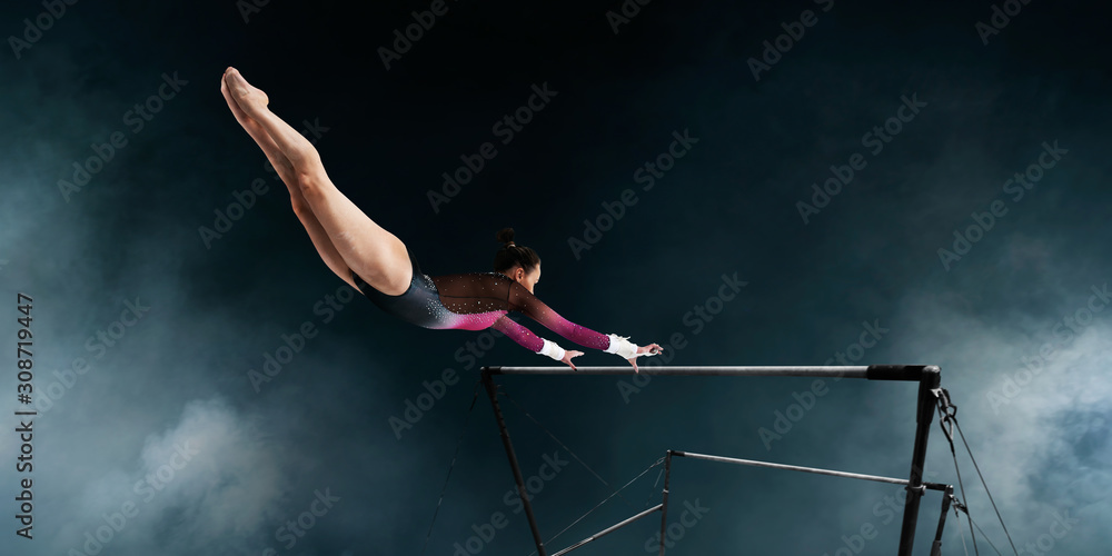 Female gymnast.