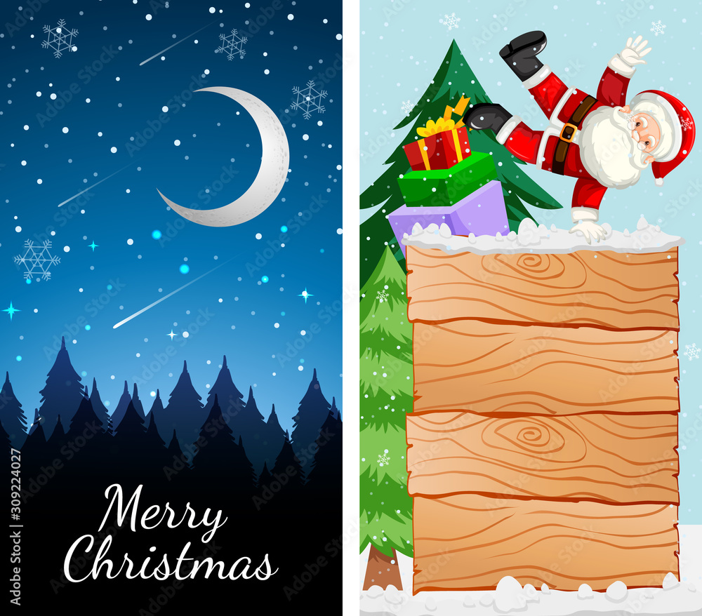 Background templates with christmas theme