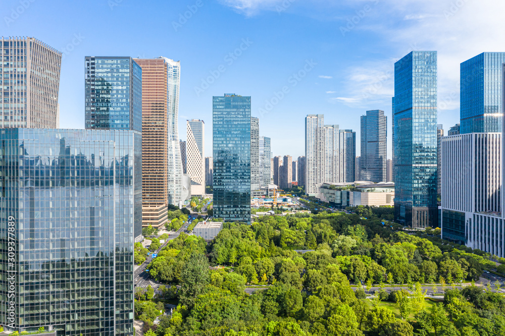 view of hangzhou city