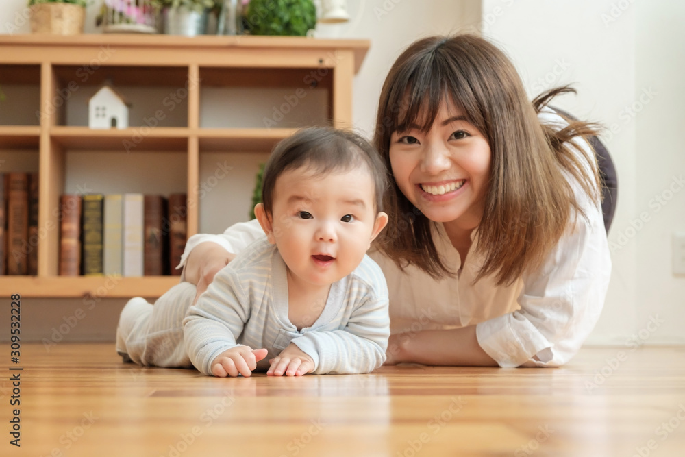 赤ちゃんとお母さん