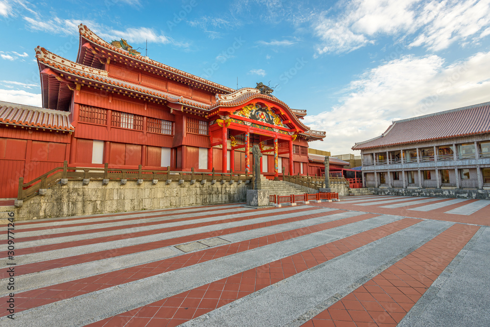 Historic Shuri Castle of Okinawa, Japan