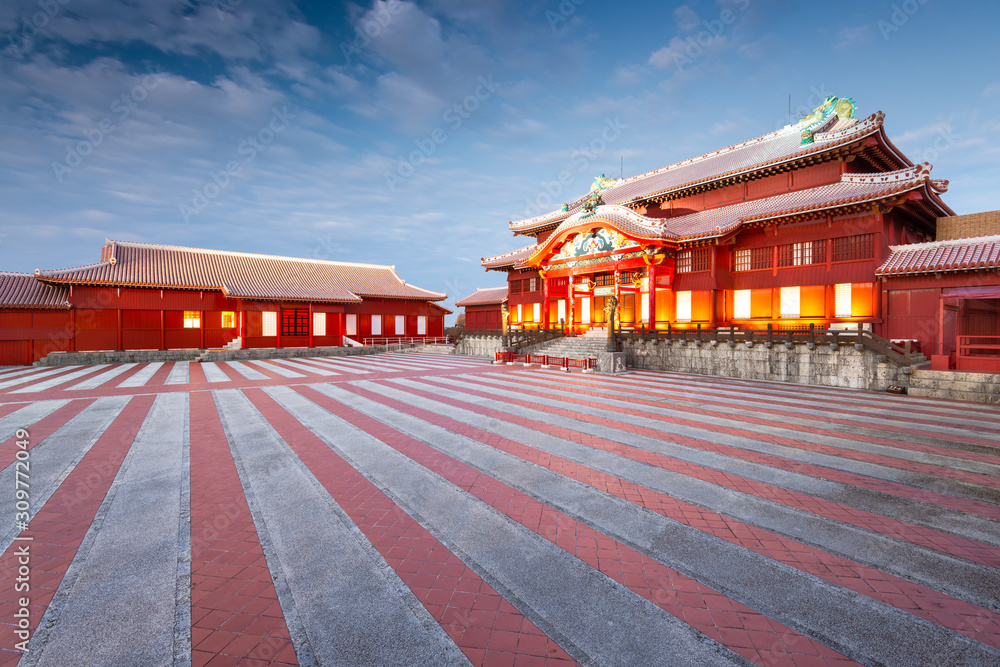 Historic Shuri Castle of Okinawa, Japan