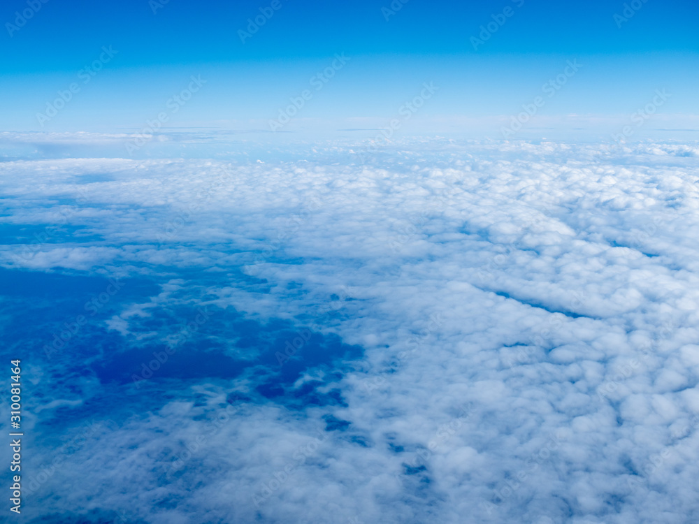 空撮　雲海