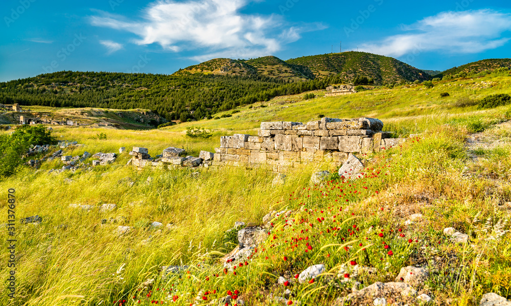 土耳其Hierapolis Pamukkale考古遗址