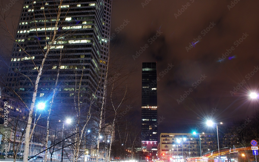 夜晚的城市