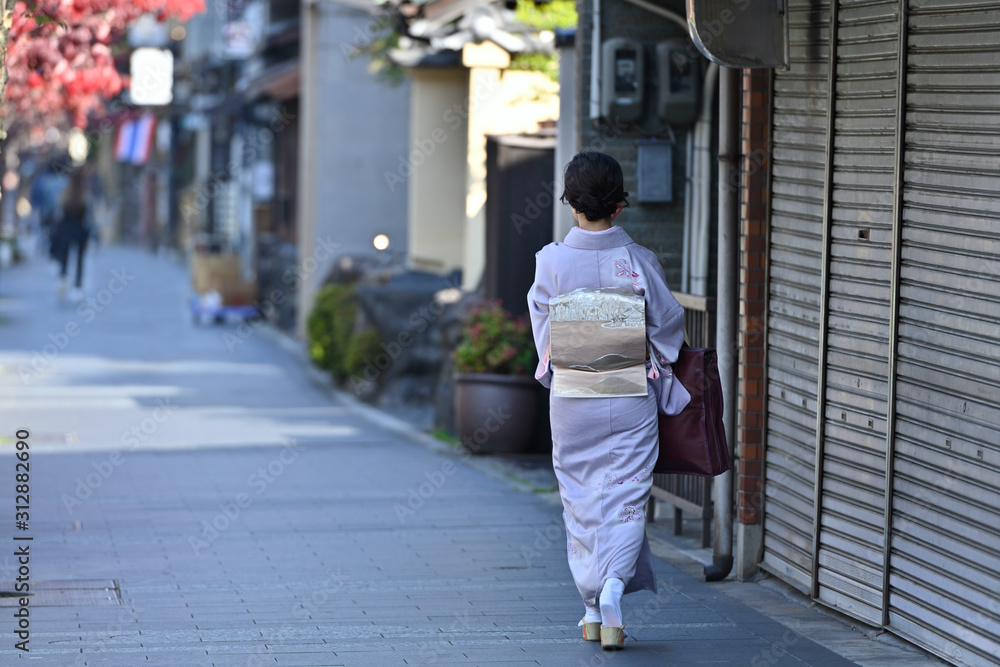 お稽古帰り