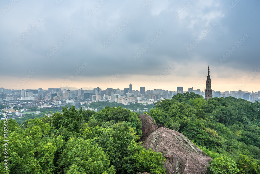 城市天际线景观